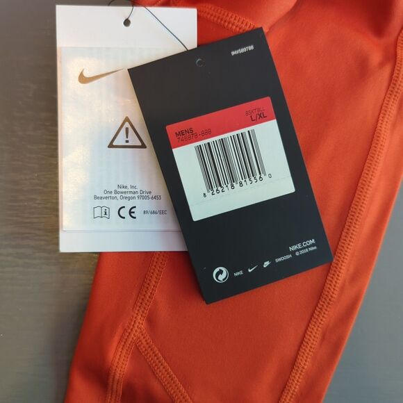 Nike Pro Hyperstrong Basketball Padded Arm Sleeve L/XL Orange - Picture 4 of 7